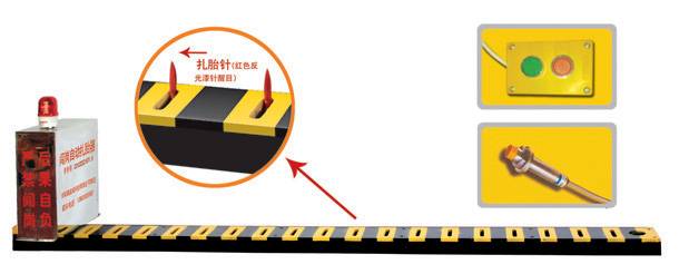 神池县V3嵌入式闯岗自动扎胎器/阻车器